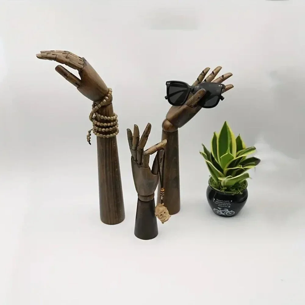 17" Wooden Artist Hand Model Mannequin for Drawing Art Display Right Hand NEW - Picture 2 of 7